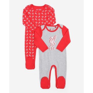 LFC Baby 2Pk Sleepsuits Red