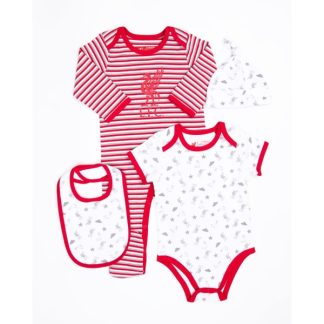 LFC Baby 4 Piece Stripe Set