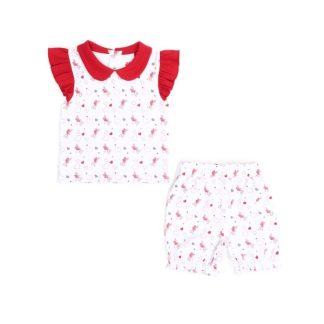 LFC Baby Collar and Shorts Set White