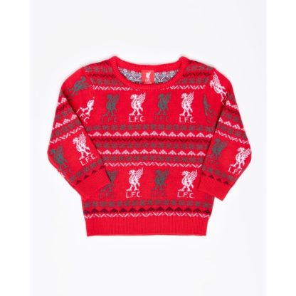 LFC Baby Fairisle Christmas Jumper