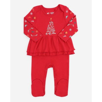 LFC Baby Holiday Tutu Red