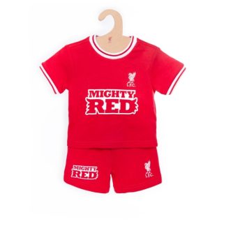 LFC Baby Mighty Red Tee Shorts Set Red