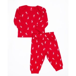 LFC Baby Pyjamas Long Sleeve Top & Pants Red