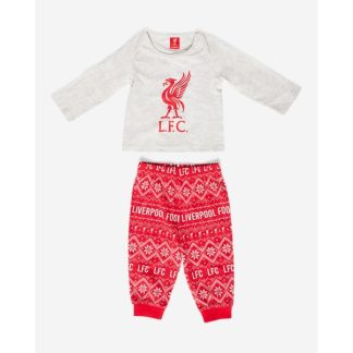 LFC Baby Red Liverbird Pyjamas