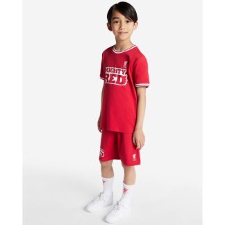 LFC Infants Mighty Red Tee Shorts Set Red