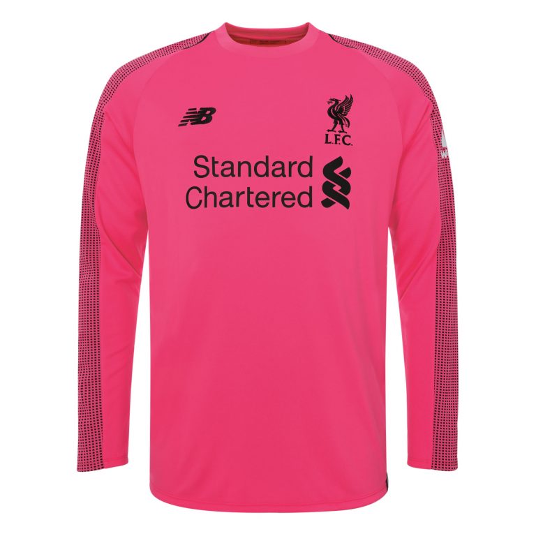 liverpool pink goalkeeper kit junior