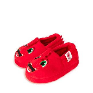 LFC Mighty Red Baby Slippers Red