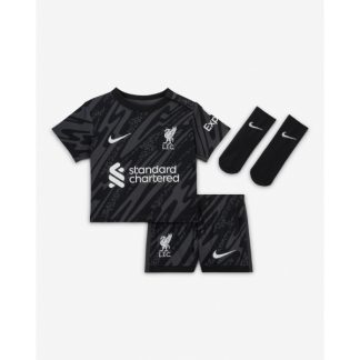 LFC Nike Infants 24/25 Black Goalkeeper Kit