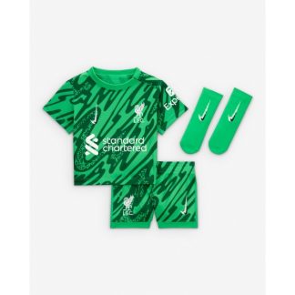 LFC Nike Infants 24/25 Green Goalkeeper Kit