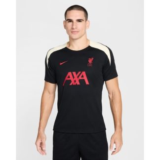 LFC Nike Mens 24/25 Strike Short Sleeve Training Top Black