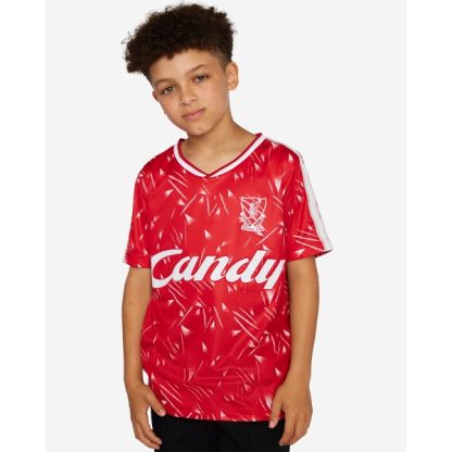 LFC Retro Junior Candy 89-91 Home Shirt