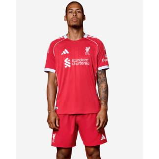 LFC adidas Mens 25/26 Authentic Home Jersey