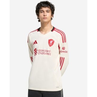 LFC adidas Mens 25/26 Away Long Sleeve Jersey