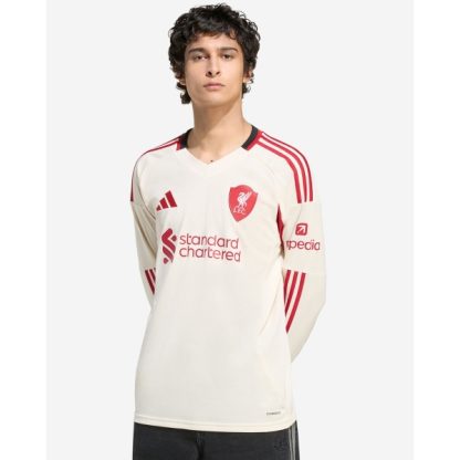 LFC adidas Mens 25/26 Away Long Sleeve Jersey