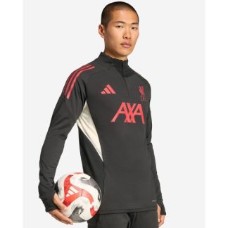 LFC adidas Mens 25/26 Domestic Training Top Black