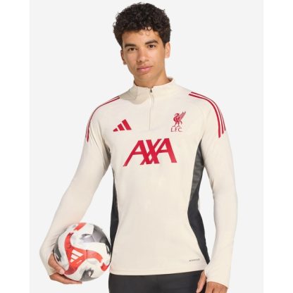 LFC adidas Mens 25/26 Domestic Training Top White