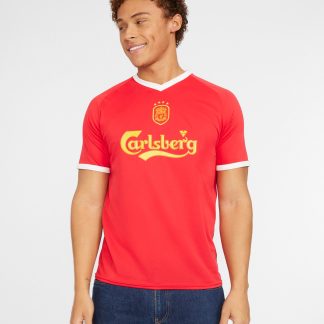 LFC Adults Retro 01-03 Euro Home Shirt XL