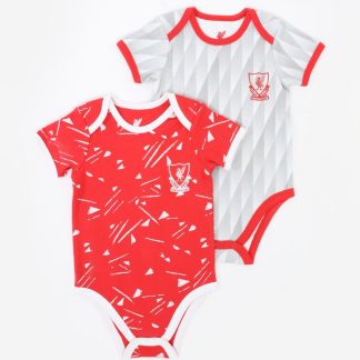 LFC Baby 2 Pack Retro Body Suits NB