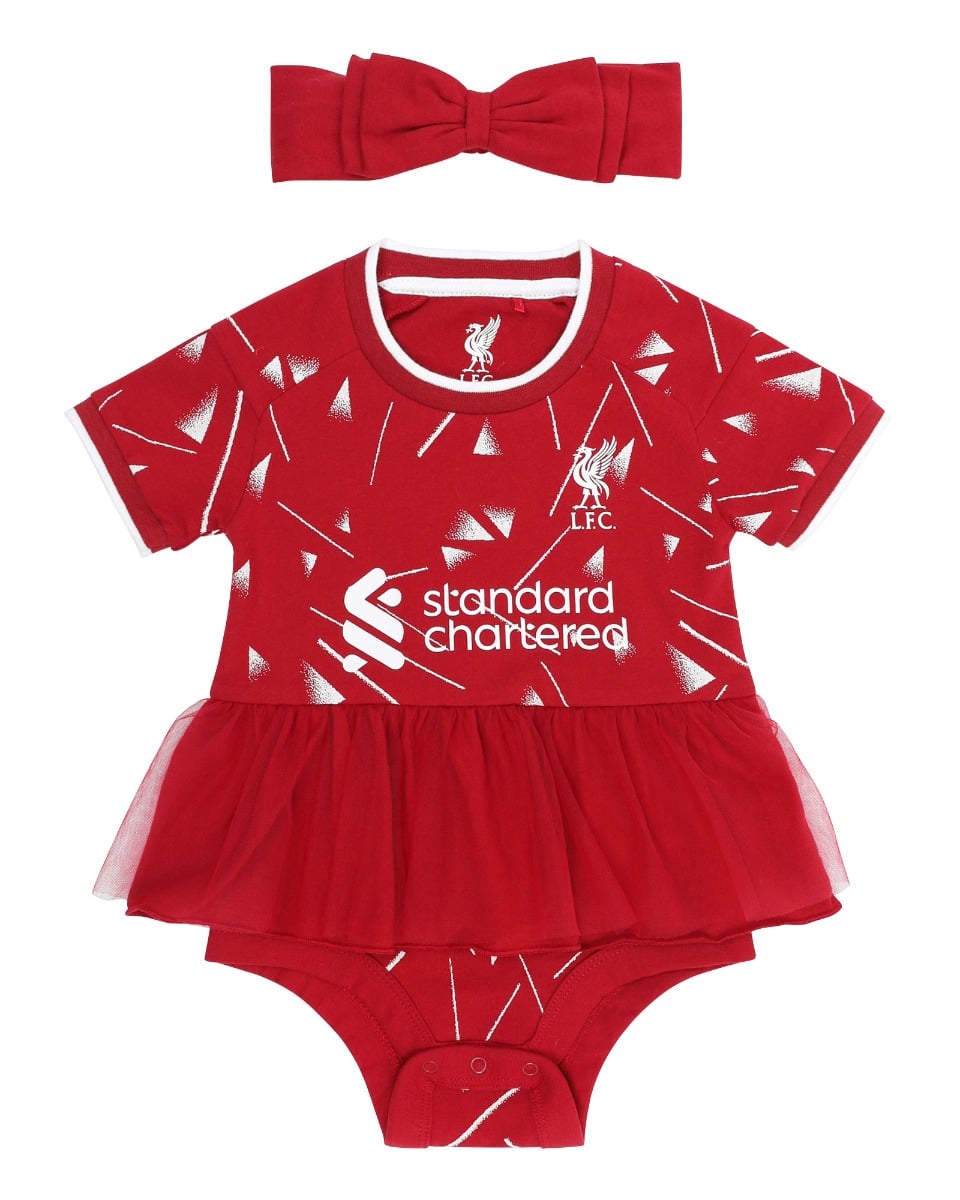 LFC Baby 26/27 Home Frill Bodysuit NB