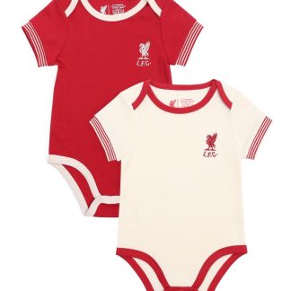 LFC Baby 2Pk Shankly Bodysuits Red NB