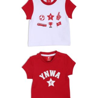LFC Baby 2Pk Tees Red 9-12