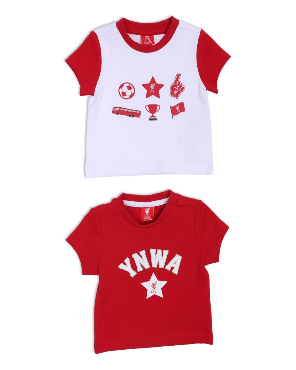 LFC Baby 2Pk Tees Red 9-12