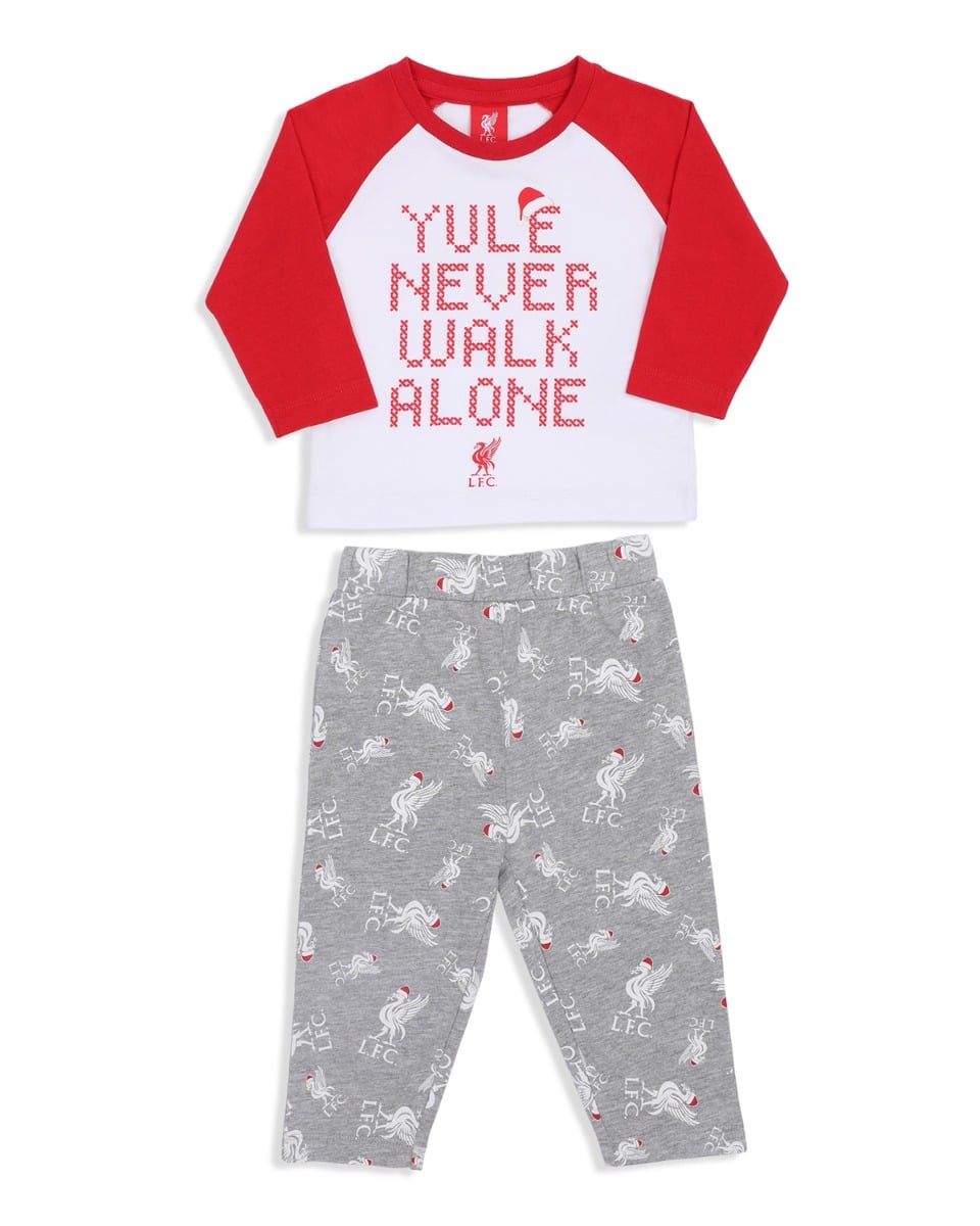 LFC Baby Christmas Pyjamas Red NB