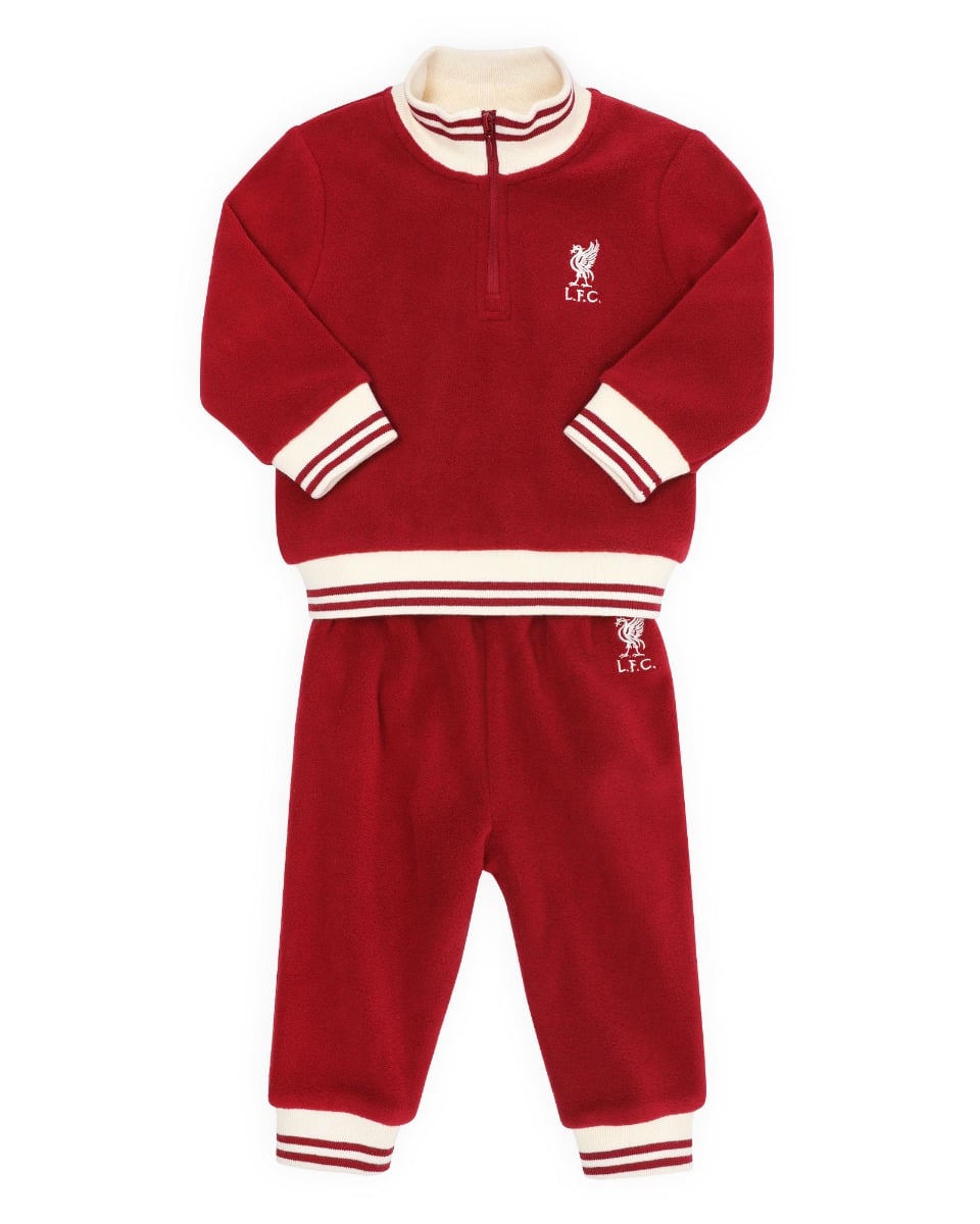 LFC Baby Fleece Jog Set Red 9-12
