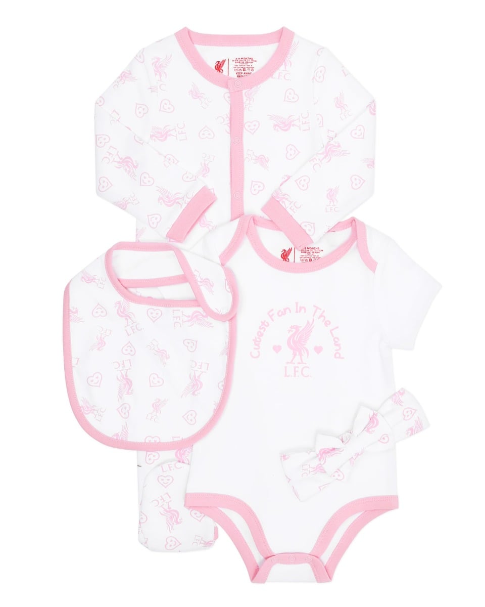 LFC Baby Girls 4 Piece Set NB