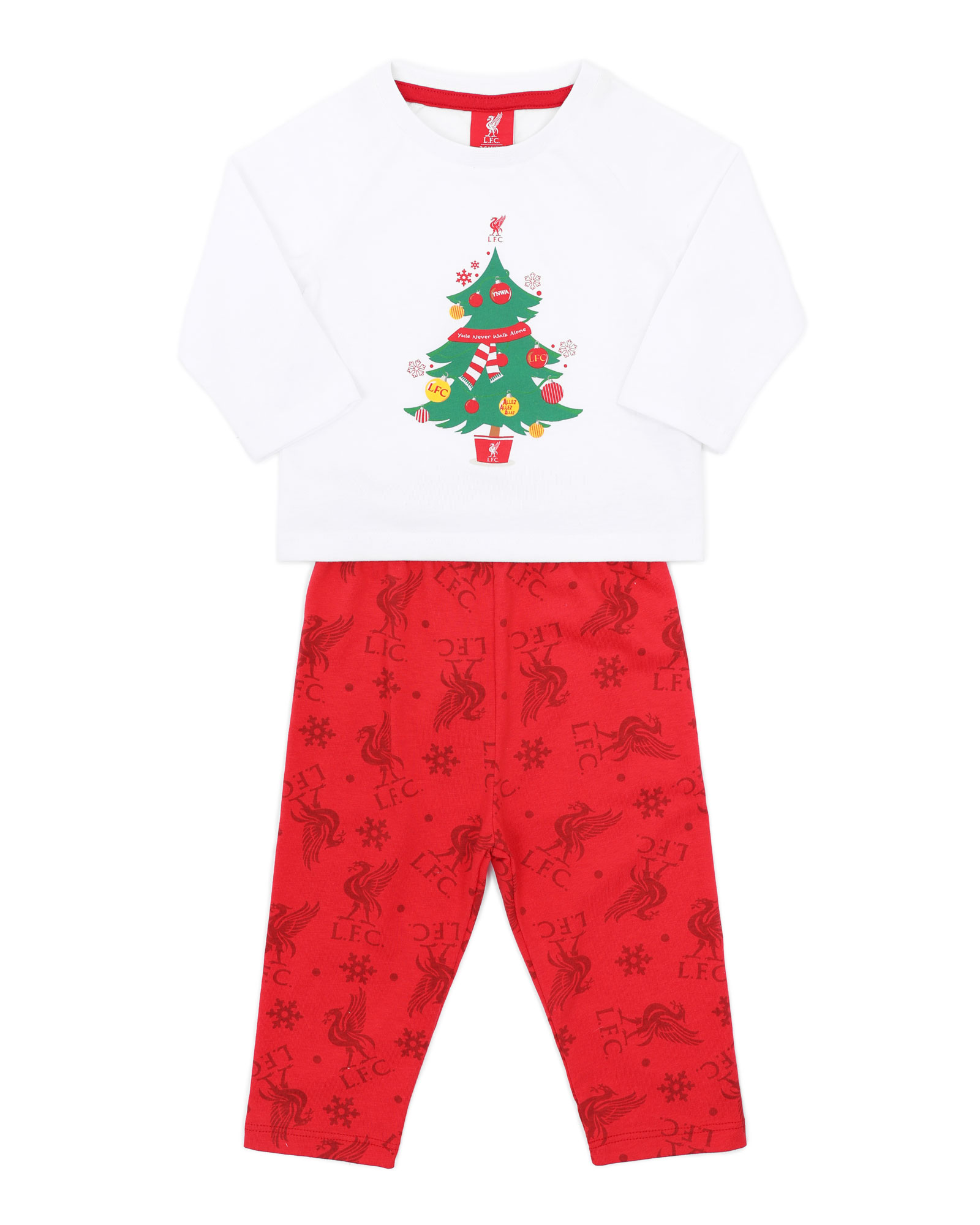 LFC Baby Holiday Pyjamas Red NB