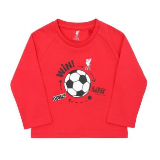 LFC Baby Long Sleeve Tee Red 9-12