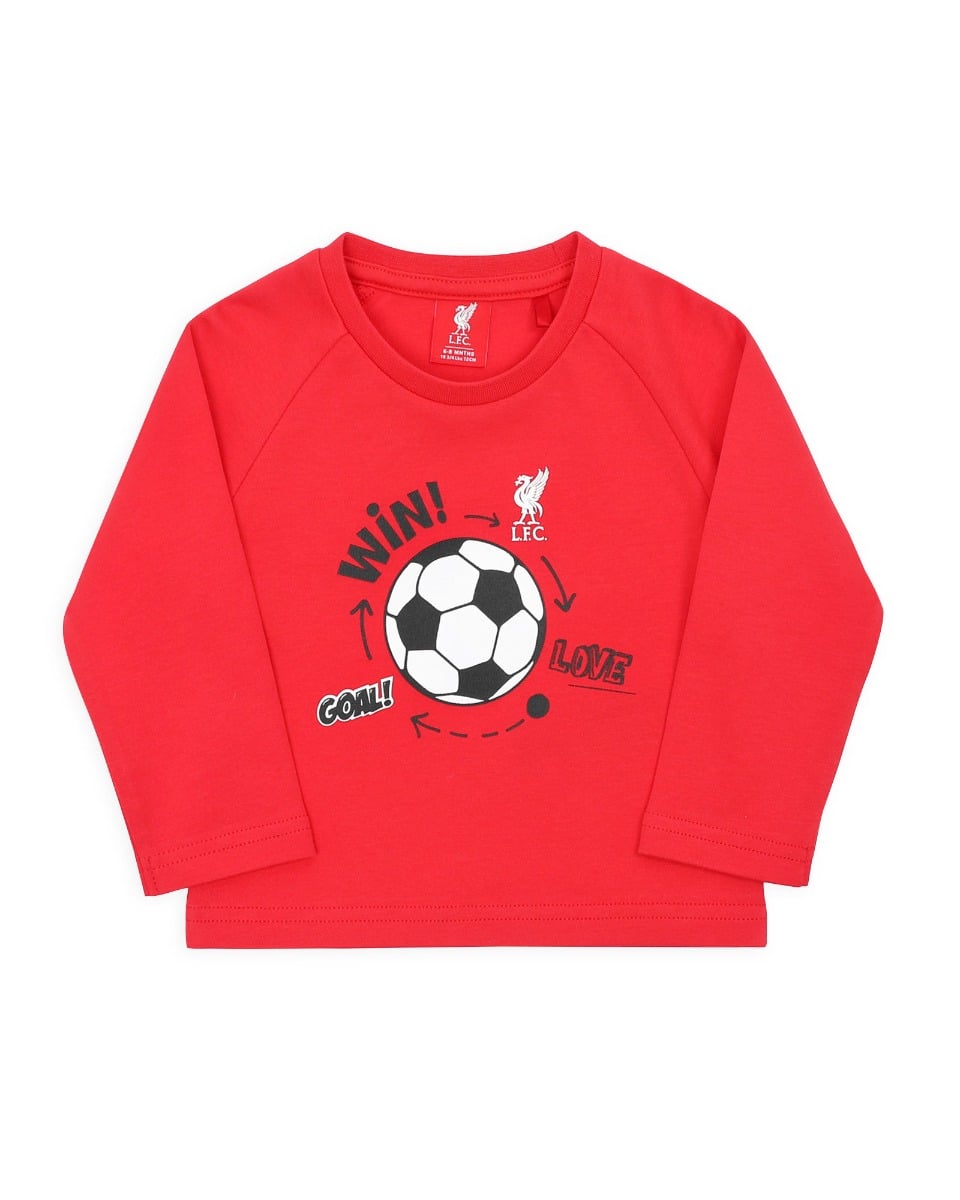 LFC Baby Long Sleeve Tee Red 9-12