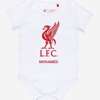 LFC Baby Personalised Liverbird Bodysuit White NB