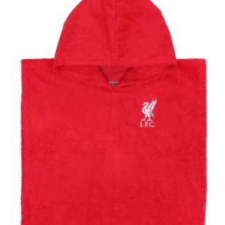 LFC Baby Poncho Towel Red NB-2YRS