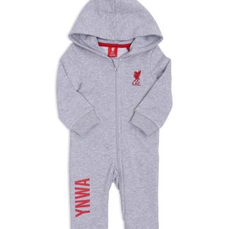 LFC Baby Zip Through Suit Grey 9-12