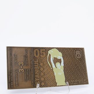 LFC Champions League Final 2005 Collectible Ticket OS