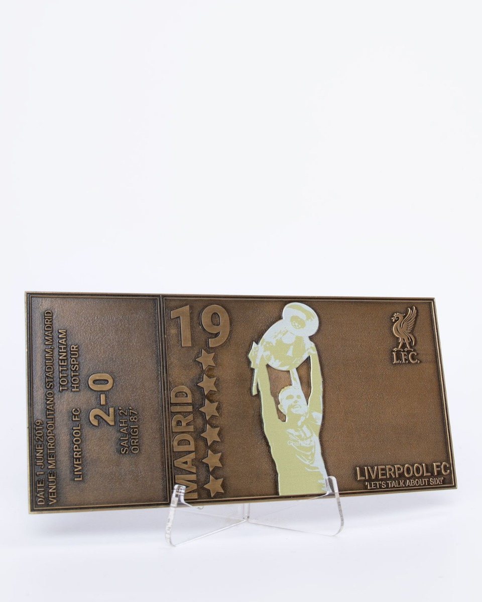 LFC Champions League Final 2019 Collectible Ticket OS