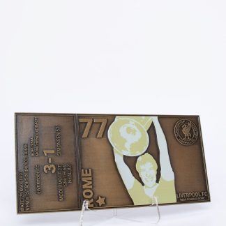 LFC European Cup Final 1977 Collectible Ticket OS