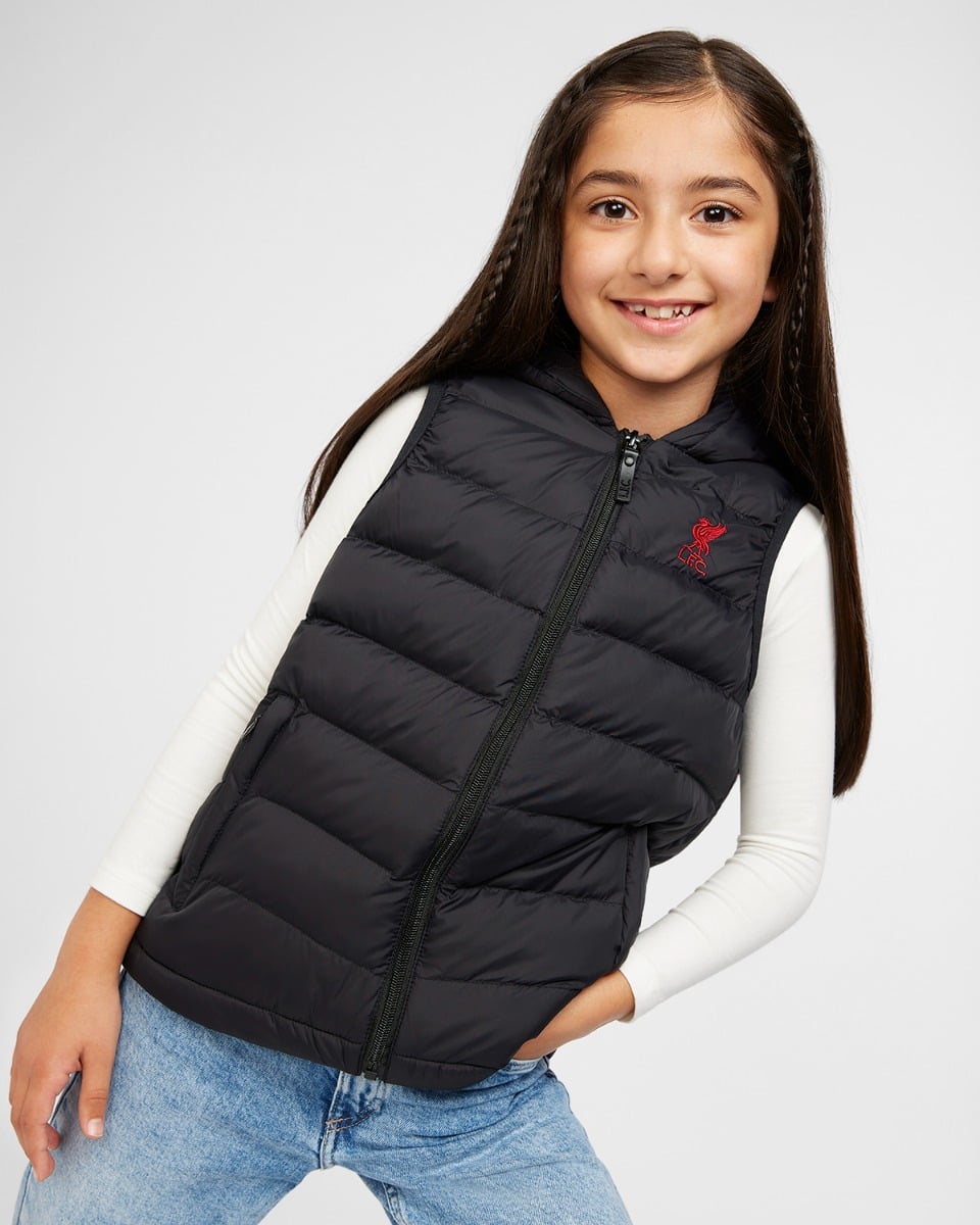 LFC Infant Black Gilet 5-6