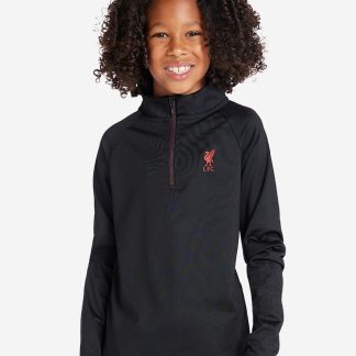 LFC Infants 1/4 Zip Top Black 5-6