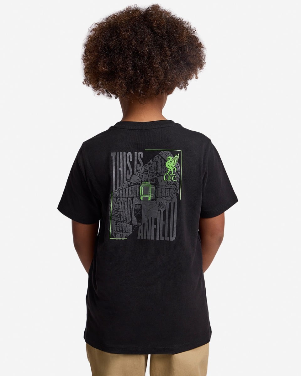 LFC Infants Anfield Tee Black 5-6