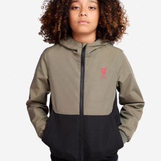 LFC Infants Colour Block Windcheater Khaki 5-6