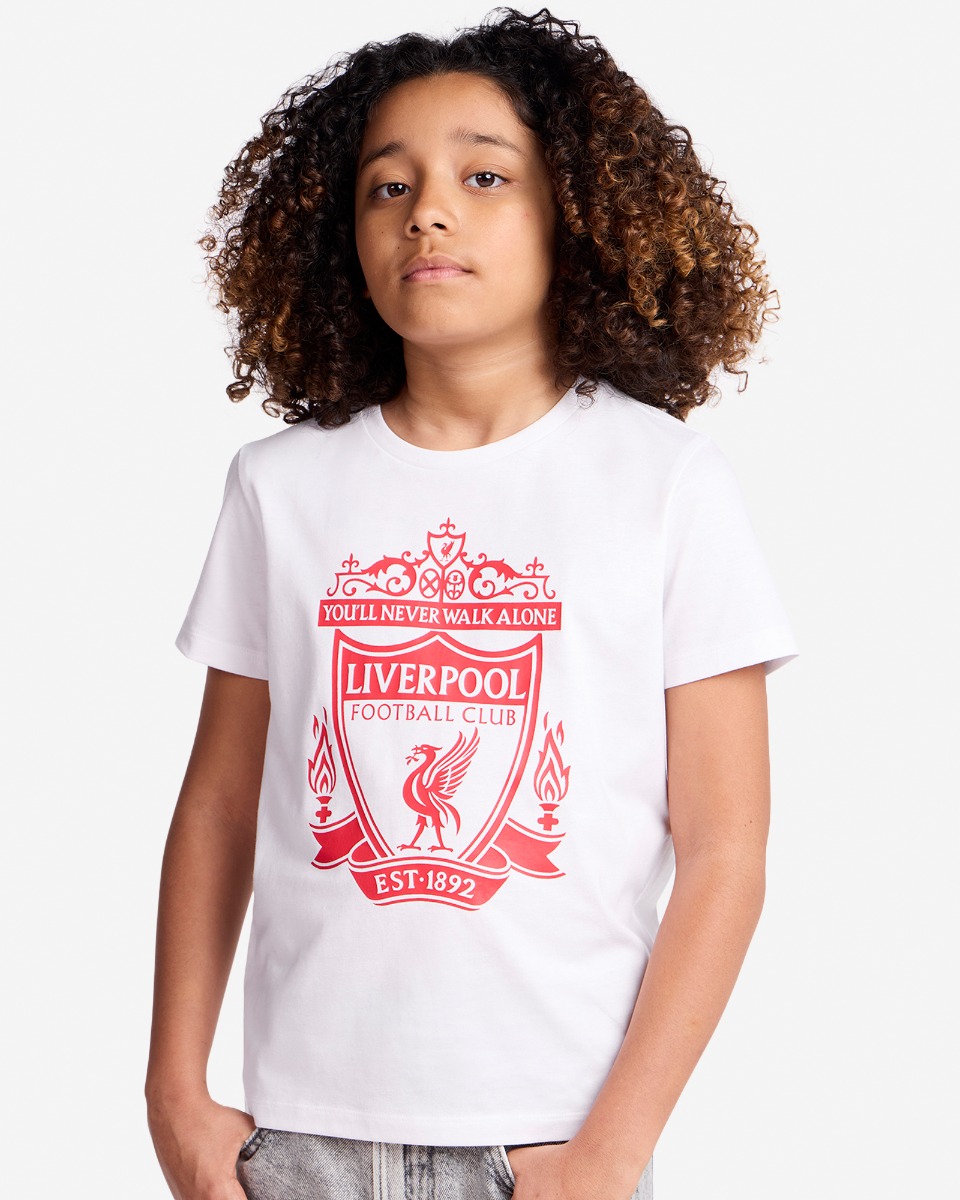 LFC Infants Crest Tee White 5-6