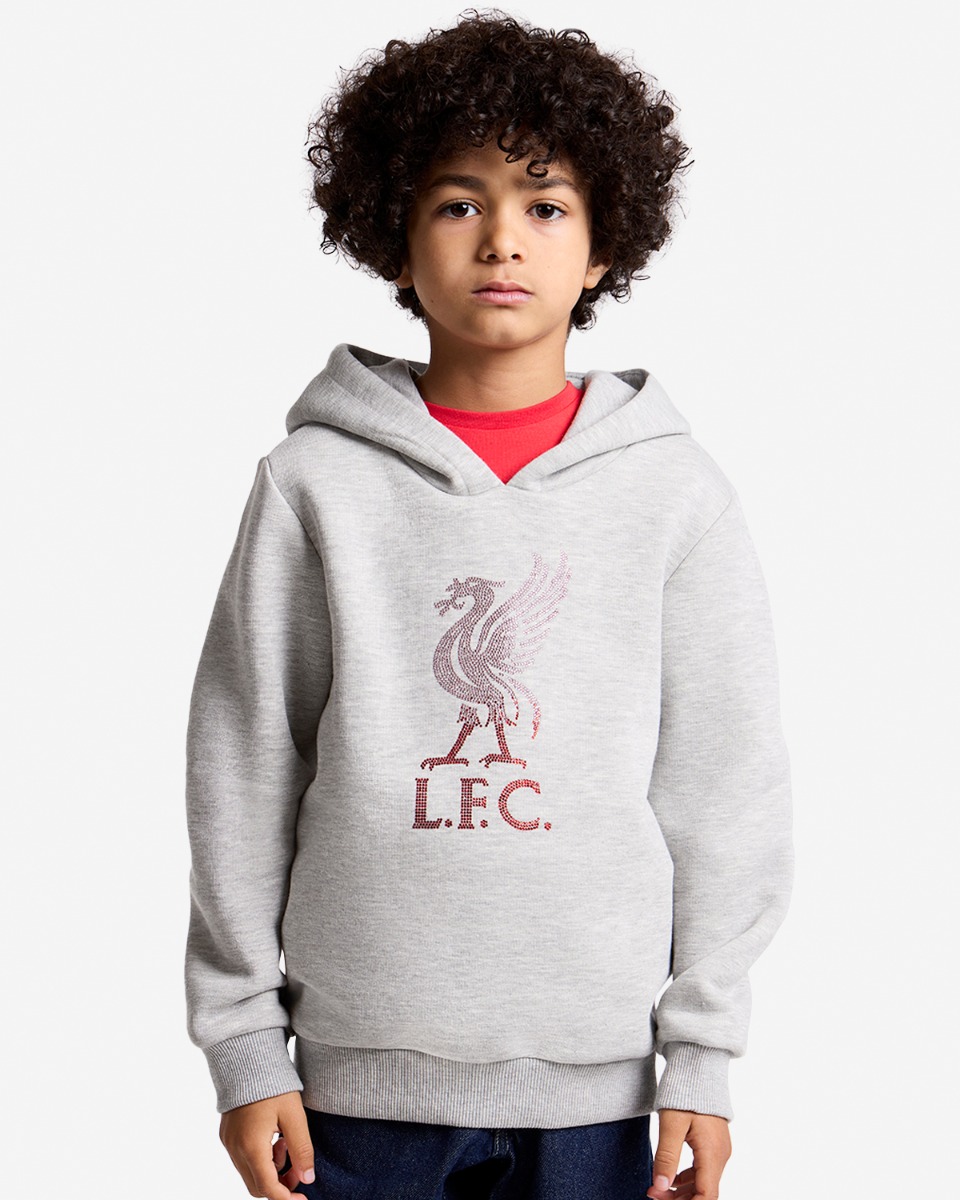 LFC Infants Diamente Liverbird Hoodie Grey 5-6