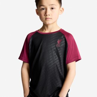 LFC Infants Embossed Tee Black 5-6