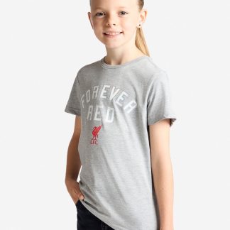 LFC Infants Forever Red Tee Grey Marl 5-6