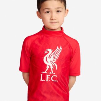 LFC Infants GEO AOP Rash Top Red 5-6