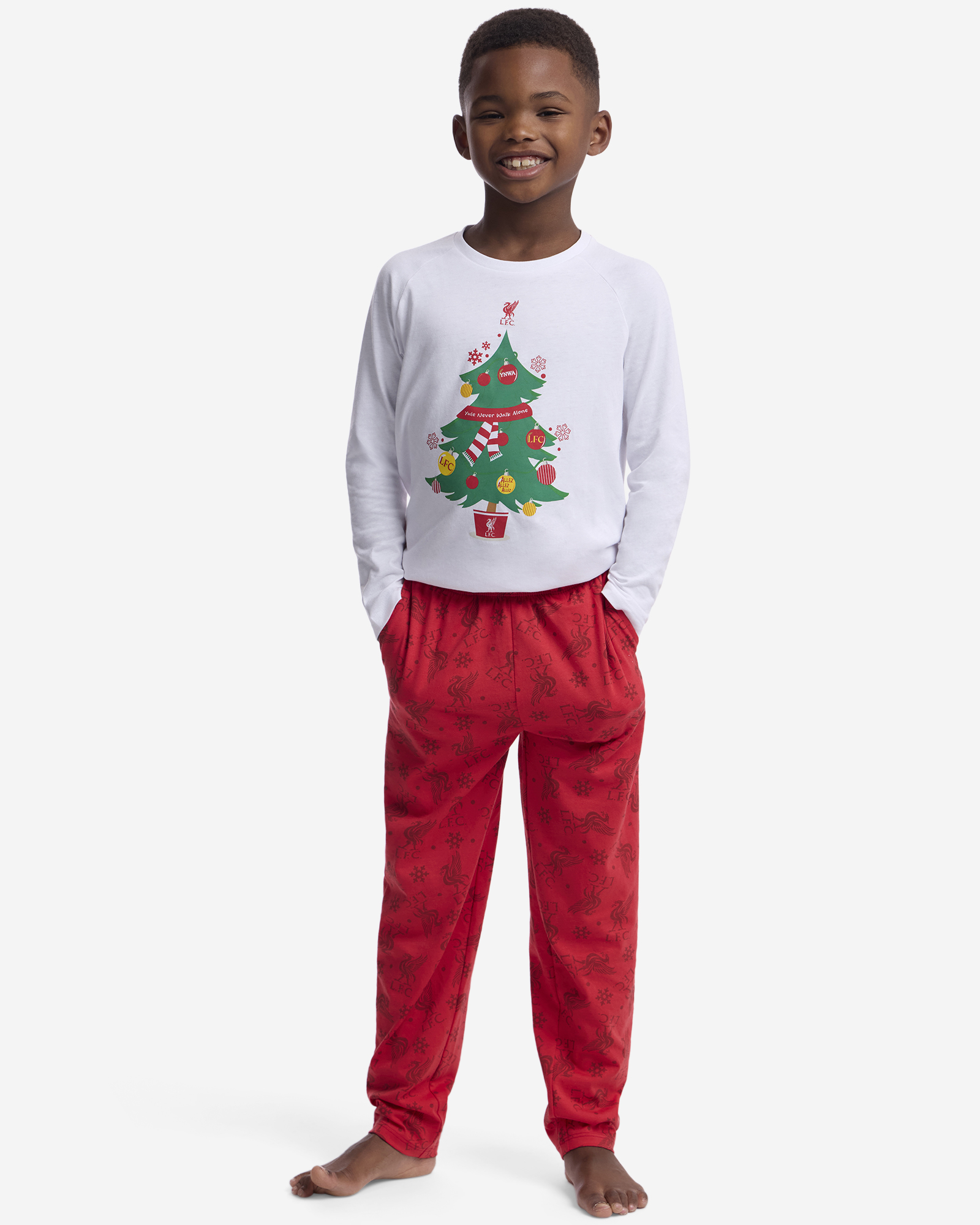 LFC Infants Holiday Pyjamas Red 5-6