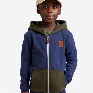 LFC Infants Hooded Fleece Zip Navy 5-6