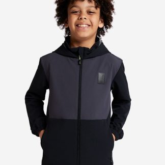 LFC Infants Hooded Rain Jacket Black 5-6